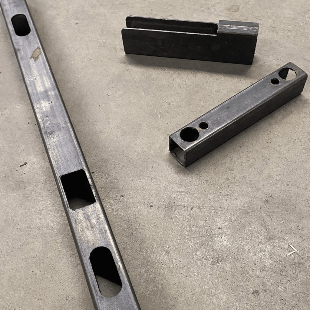 Tube cutting example